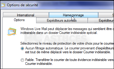 comment reparer live mail
