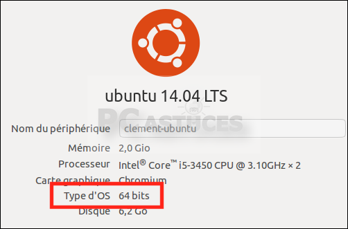 comment savoir si ubuntu 32 ou 64 bits
