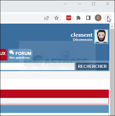 Créer un raccourci vers une page Web sur le Bureau Chrome