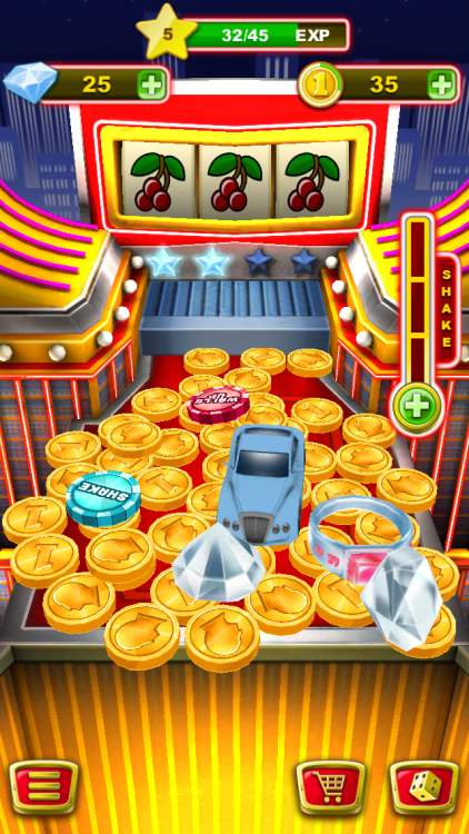 Slots dozer
