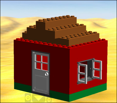 plan de construction d'une maison en lego