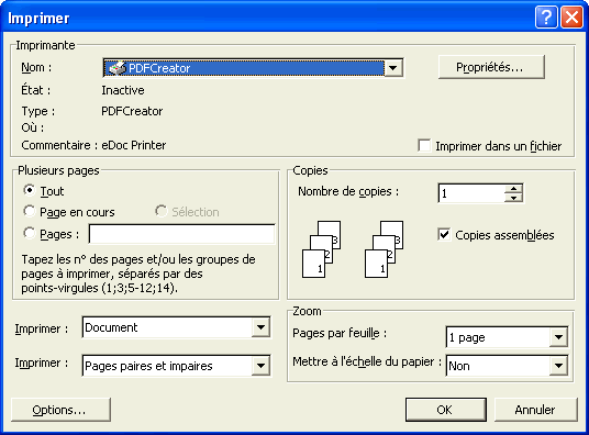 Télécharger et installer PDF Creator - Créer des fichiers PDF