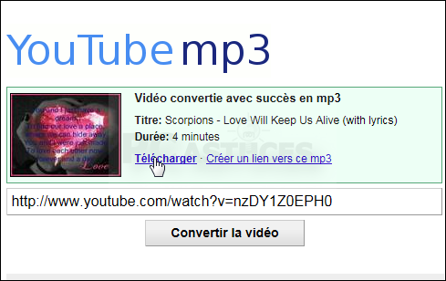 télécharger video youtube mp3 conconventer